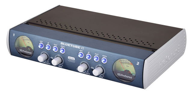 PreSonus BlueTube DP V2 2-channel Microphone and Instrument Preamplifier (Blue Tube)
