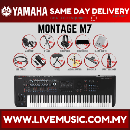 Yamaha Montage M7 76-key Synthesizer ( M-7 / M 7 )