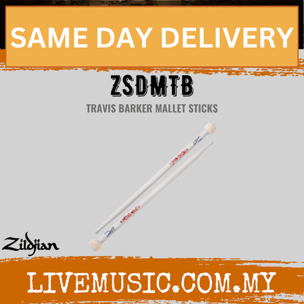 Zildjian ZSDMTB - Travis Barker Double Stick Mallet, Pair