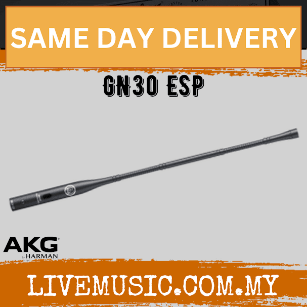 AKG GN30 ESP High-performance Modular Gooseneck Microphone, 30cm (GN-30ESP / GN 30 ESP)