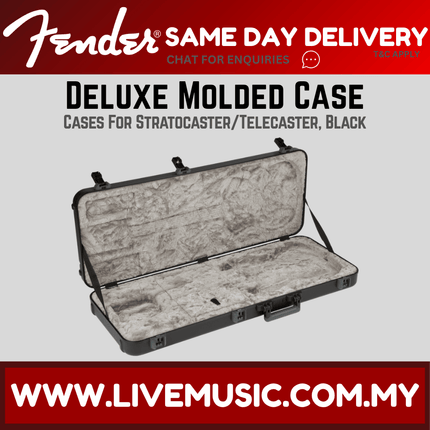 Fender Deluxe ABS Molded Strat/Tele Guitar Case