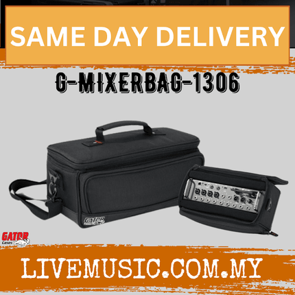 Gator G-MixerBag-1306 Padded Bag for Compact Rackmounted Mixers (G MixerBag 1306/GMixerBag1306)