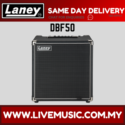 Laney DBF50 50-watts Digbeth Foundry 1x10in Bass Guitar Combo ( DBF-50 DBF 50 )