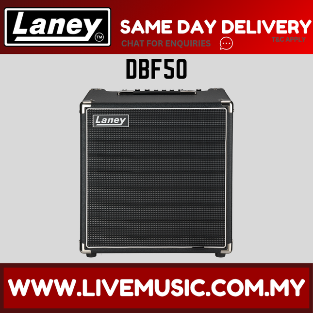 Laney DBF50 50-watts Digbeth Foundry 1x10in Bass Guitar Combo ( DBF-50 DBF 50 )
