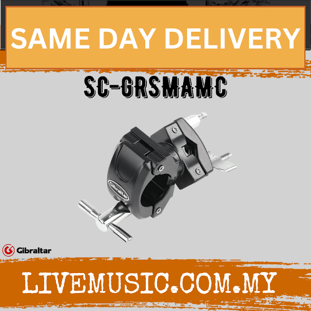 Gibraltar SC-GRSMAMC 1.5" Black Adjustable Drum Rack Multi Clamp ( SC GRSMAMC / SCGRSMAMC )