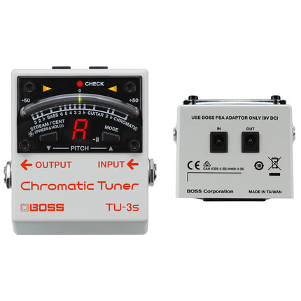 Boss TU-3S Chromatic Tuner (TU3S/TU-3/TU3)