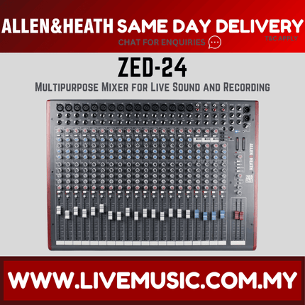 Allen & Heath ZED-428 Mixer with USB ( ZED428 / ZED 428 )