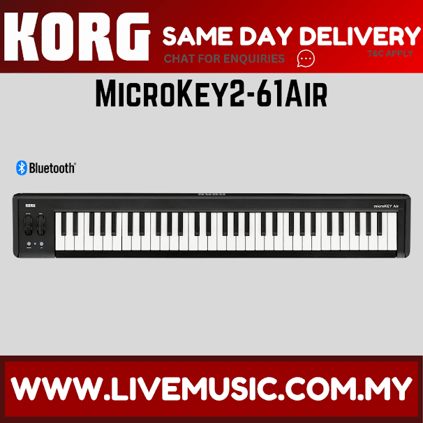 Korg microKEY2-61 Air - Midi Keyboard (MicroKey2-61 Air / Microkey2 61 Air / Microkey 2 61 Air)