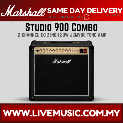 Marshall Studio 900 2-Channel 1x12 Inch 20W Guitar Combo Amplifier