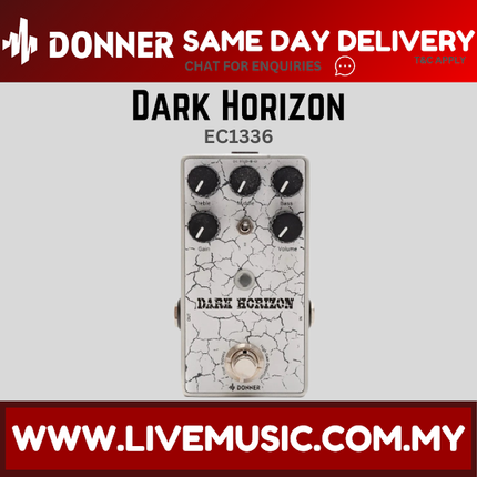 Donner Dark Horizon Distortion Effect Pedal