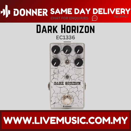 Donner Dark Horizon Distortion Effect Pedal