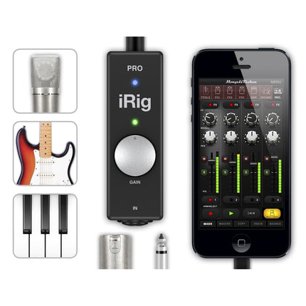 IK Multimedia iRig Pro - Audio MIDI Interface