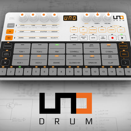 IK Multimedia UNO Drum - Analog / PCM Drum Machine