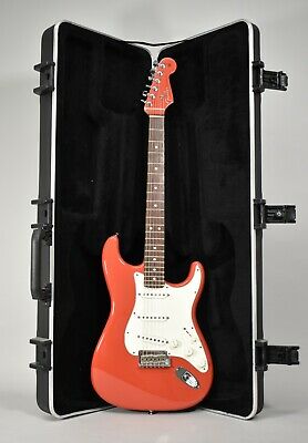 Fender Souichiro Yamauchi Signature SSS Stratocaster Electric Guitar, Rosewood Fretboard with FREE Gig Bag - Fiesta Red