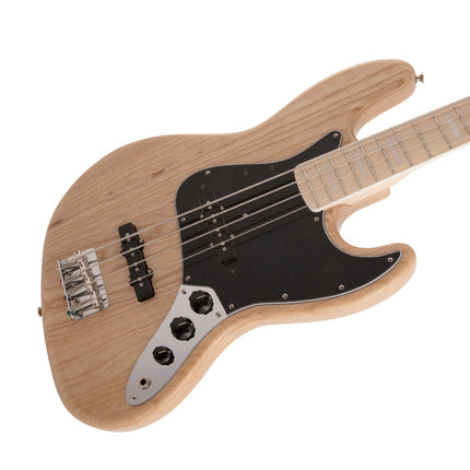 Fender Japan Traditional II 70s Jazz Bass Guitar, Maple Fretboard with FREE Gig Bag - Natural