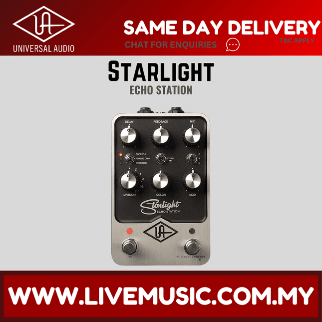 Universal Audio UAFX Starlight Echo Station Delay Pedal ( StarlightEchoStation / Starlight-Echo-Station )