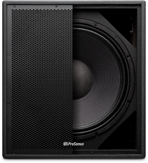 PreSonus CDL18s Dante-enabled 1x18 inch Active Subwoofer - Each (CDL-18S/CDL 18S)