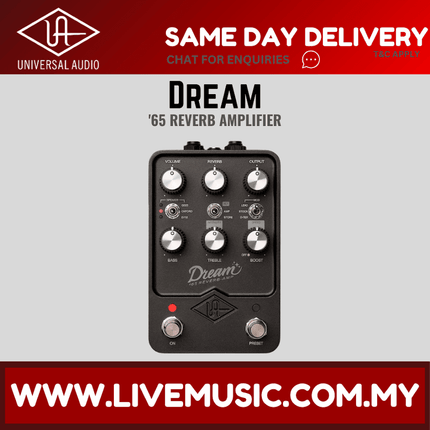 Universal Audio Dream '65 Reverb Amp Pedal