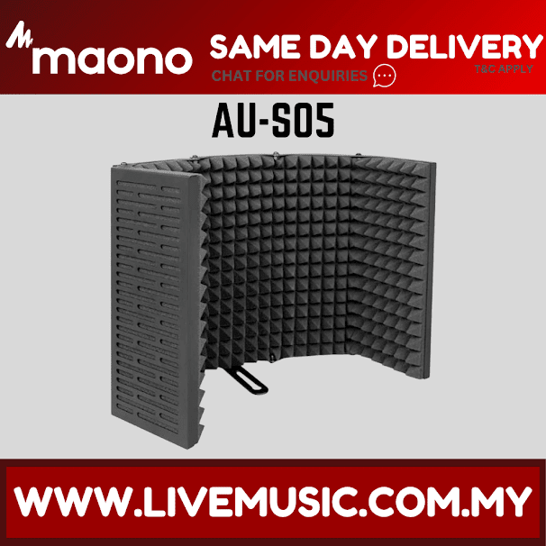 MAONO AU-S05 5-Panel Microphone Isolation Shield ( AU S05 / AUS05 )