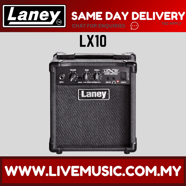 Laney LX10 10W 1x5inch Guitar Combo Amplifier (LX-10/LX 10)