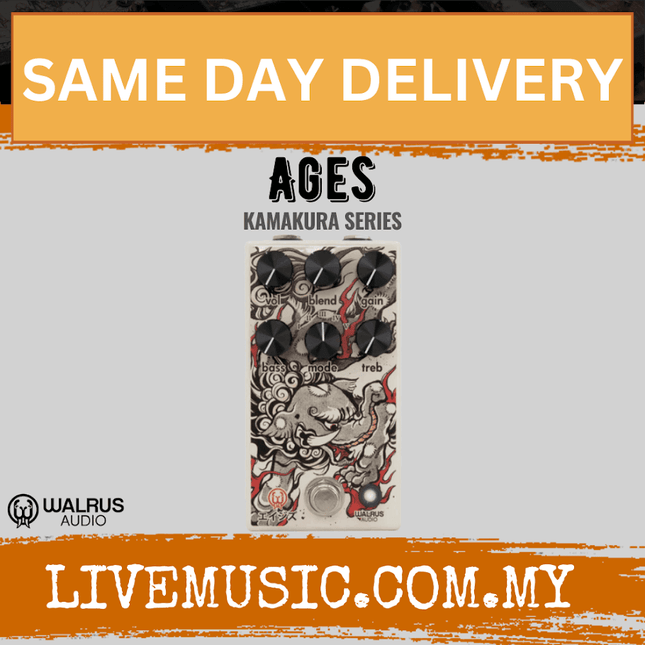 Walrus Audio Ages Overdrive, Kamakura Series