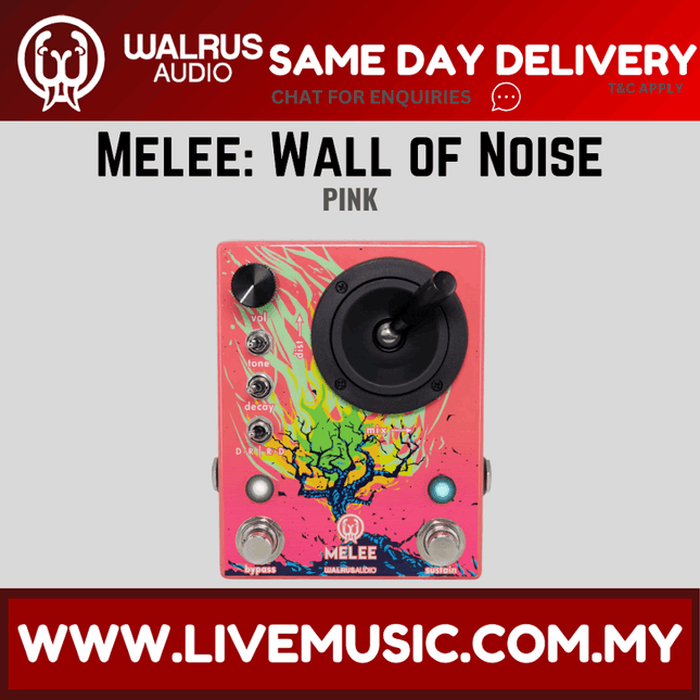 Walrus Audio Melee: Wall of Noise Guitar Effects Pedal