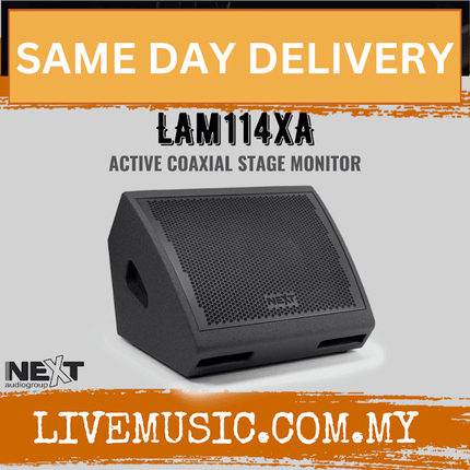 Next Audio LAM114XA Active Coaxial Stage Monitor ( LAM 114 XA / LAM 114XA )