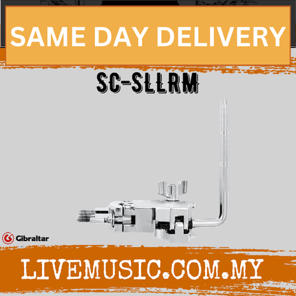 Gibraltar SC-SLRM 12.7mm Large Single L-Rod Mount w/Clamp (SC SLRM/SCSLRM)