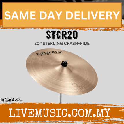 Istanbul Agop STCR20 20" Sterling Crash Ride Cymbal (STCR 20 / STCR-20)