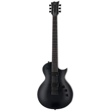ESP LTD EC-1000 Left-handed Baritone Electric Guitar-Charcoal Metallic Satin ( EC-1000 EC1000 )