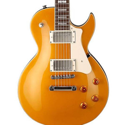 Cort CR200 Electric Guitar Jatoba Fretboard with Gig Bag - Gold Top (CR-200/CR 200)