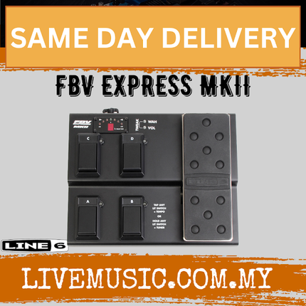 Line 6 FBV Express MkII 4-channel Footswitch Controller (LINE6)