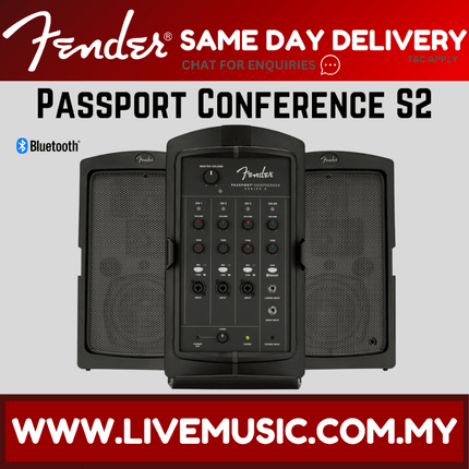 Fender Passport Conference Series S2 175W Portable PA System