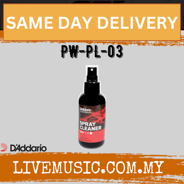 PW-PL-03 spray cleaner bottle, black with red label and pump sprayer
