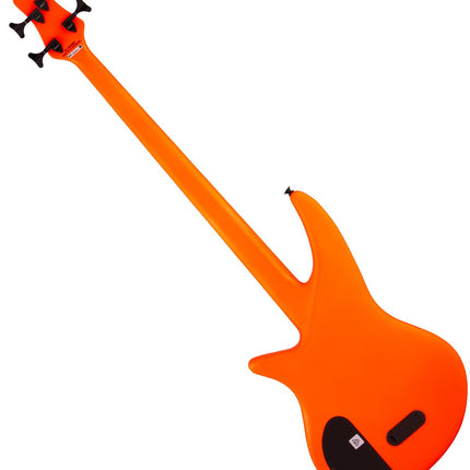 Jackson X Series Spectra SBX IV 4-String Bass Guitar, Laurel Fretboard - Neon Orange