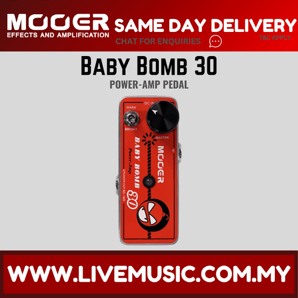 Mooer Baby Bomb 30 Digital Micro Power Amp