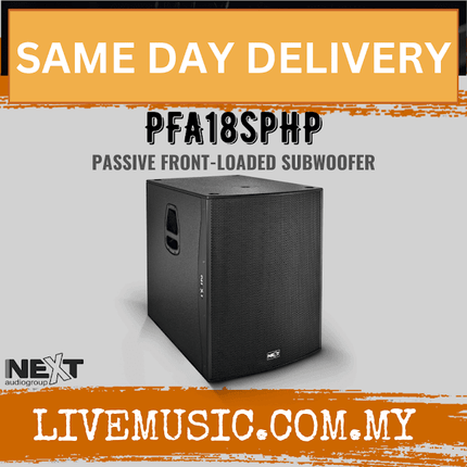 Next Audio PFA18spHP Passive Front-Loaded High Power Subwoofer ( PFA 18spHP / PFA-18spHP )