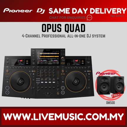 Pioneer DJ OPUS-QUAD Professional all-in-one DJ system With Monitor Speaker And Case ( OPUS QUAD / OPUSQUAD )