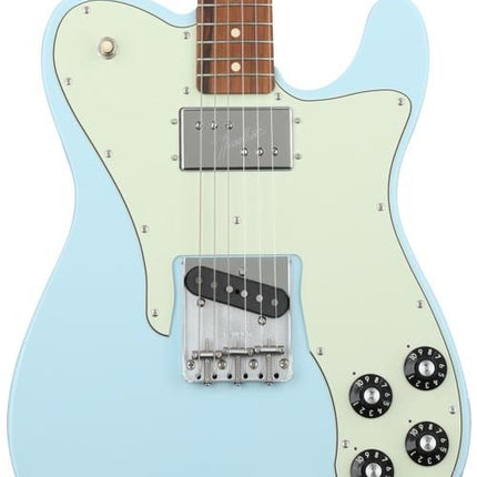 Fender Vintera 70s Telecaster Custom Electric Guitar, Pau Ferro Fretboard with Gig Bag - Sonic Blue