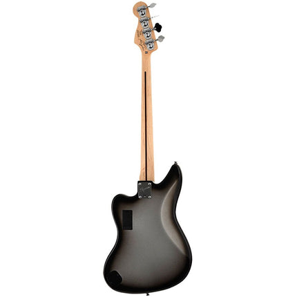 Fender Troy Sanders Signature Jaguar Bass Electric Guitar, Rosewood Fretboard with Gig Bag - Silver Burst