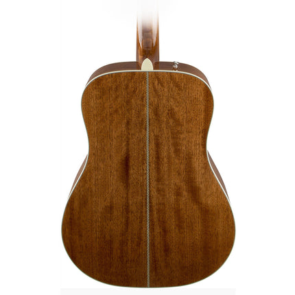Fender PM-1E Standard Dreadnought Acoustic-Electric Guitar with Case - Natural