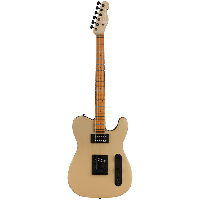 Squier Contemporary Telecaster Electric Guitar, Roasted Maple Fretboard - Shoreline Gold