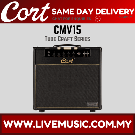 Cort CMV15 Tube Craft 15 watt Combo Guitar Amplifier (CMV-15/CMV 15)