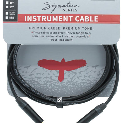 PRS Signature Instrument Cable, Straight/Straight - 10ft