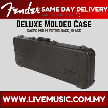 Fender Deluxe Molded Bass Guitar Case