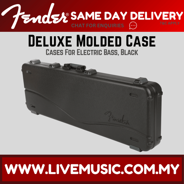 Fender Deluxe Molded Bass Guitar Case