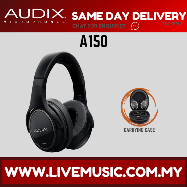 Audix A150 Closed-Back, Over-Ear Studio Reference Headphones ( A-150 / A 150 )