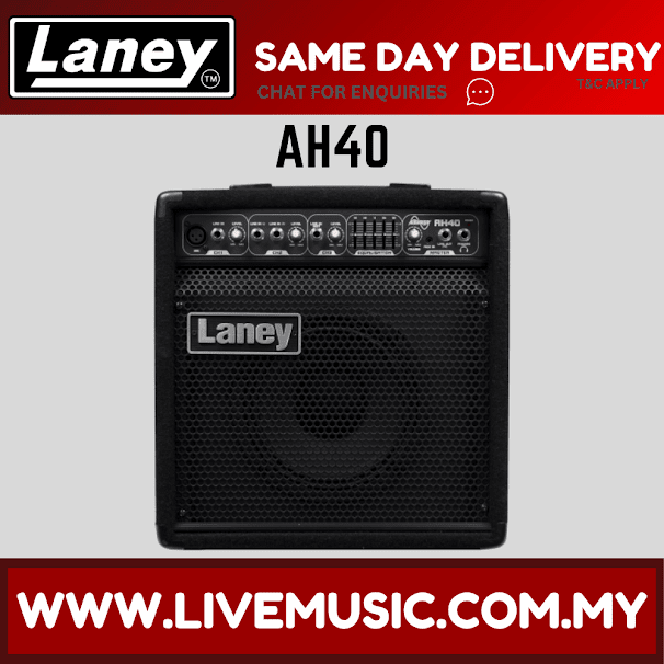 Laney AH40 40 Watt for Keyboard,Vocal and Acoustic Guitar Amp AH-40