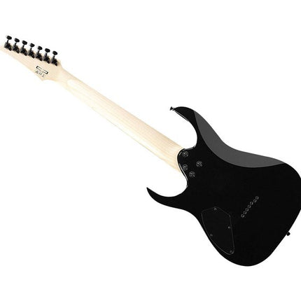 Ibanez GRG7221QA GIO Series 7-String Electric Guitar - Transparent Black Sunburst (GRG7221QA-TKS)