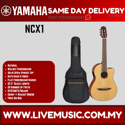 Yamaha NCX1 Acoustic/Electric Nylon String Guitar with Pickup ( NCX-1 )